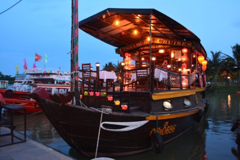Romantic Sunset Dinner Cruise in Hoi An - Practical Details and What to Expect