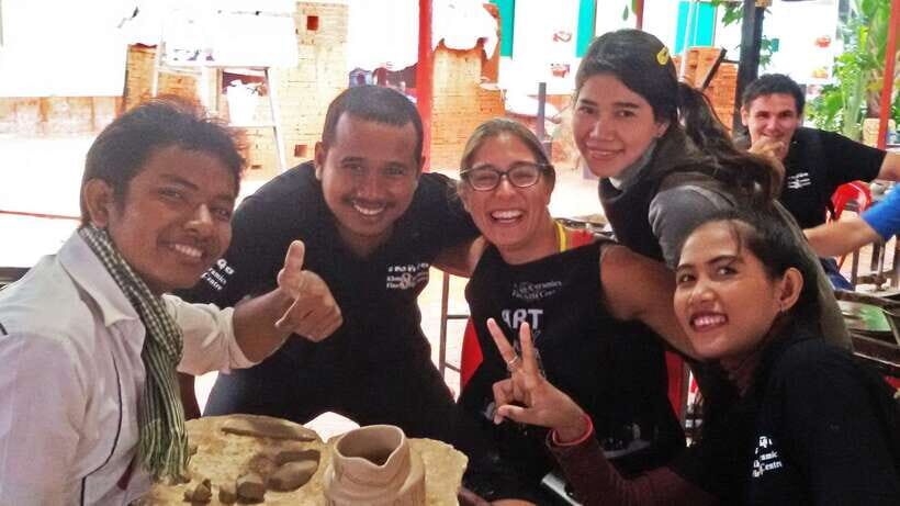 Siem Reap: Cambodian Pottery Class - Who Will Love This?