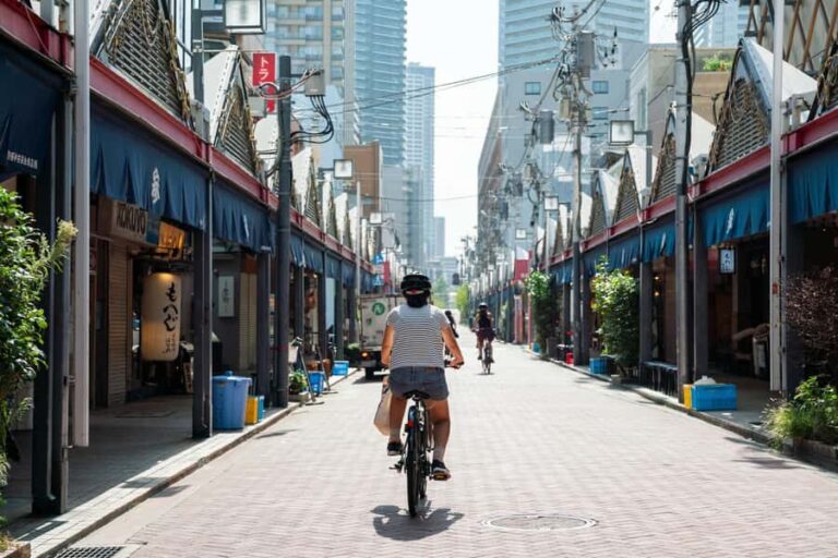 Tokyo: 3-hour Guided E-Bike Tour of the City's Hidden Gems - The Tokyo Bay Route: Scenic and Relaxing