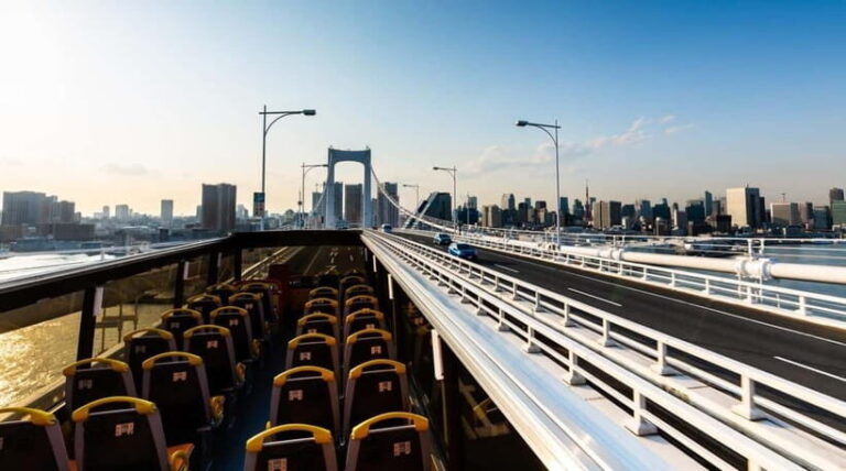 Tokyo: Open Top Sightseeing Bus with Audio Guide - The Authenticity Factor and Authentic Experiences