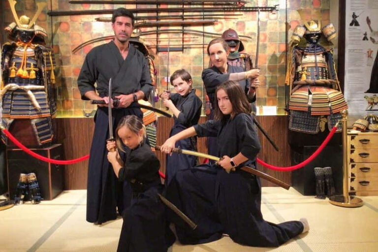 Tokyo Sword Lesson at the Samurai Ninja Museum - The Museum Tour & Photo Opportunities