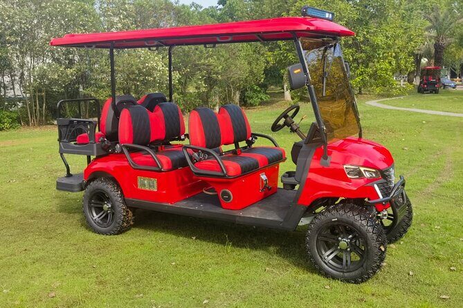 6 Seater Luxury Golf Carts Rental in Grand Turk - Exploring the Island at Your Own Pace
