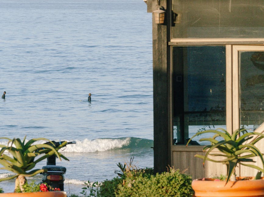 Taghazout ocean view from porch