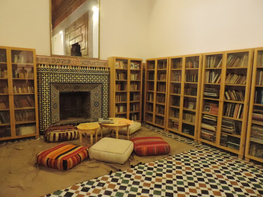 Library room in Bahia Palace