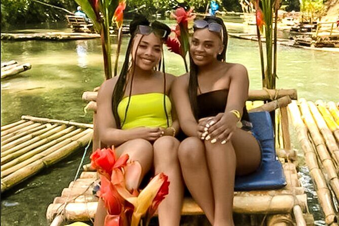 Bamboo River Rafting Limestone Foot Massage & Bottle of Rum Punch - The bamboo raft experience