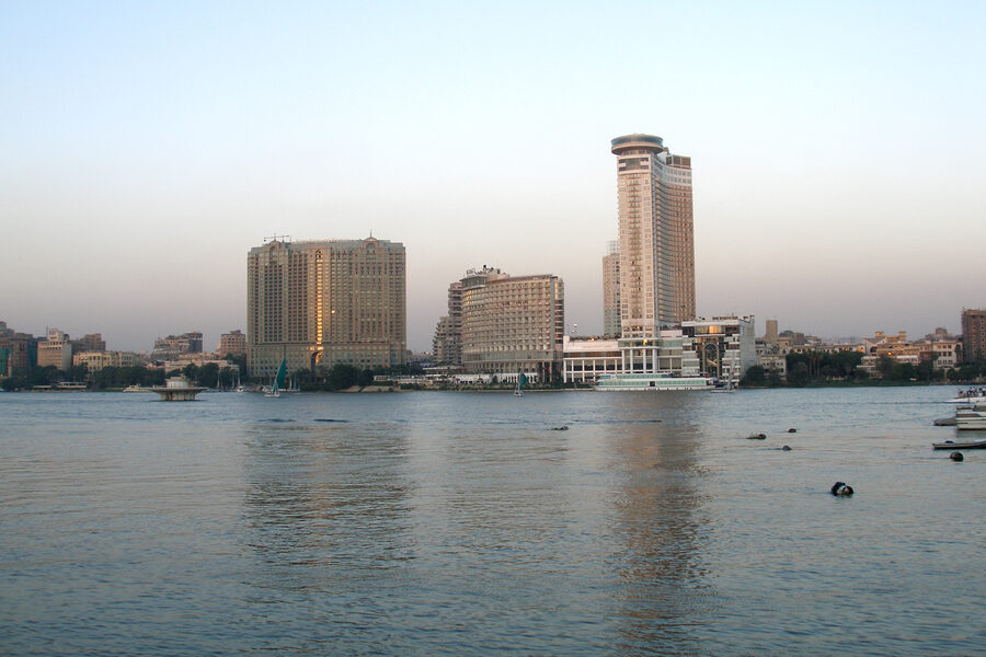 Rhoda Island on the Cairo Nile