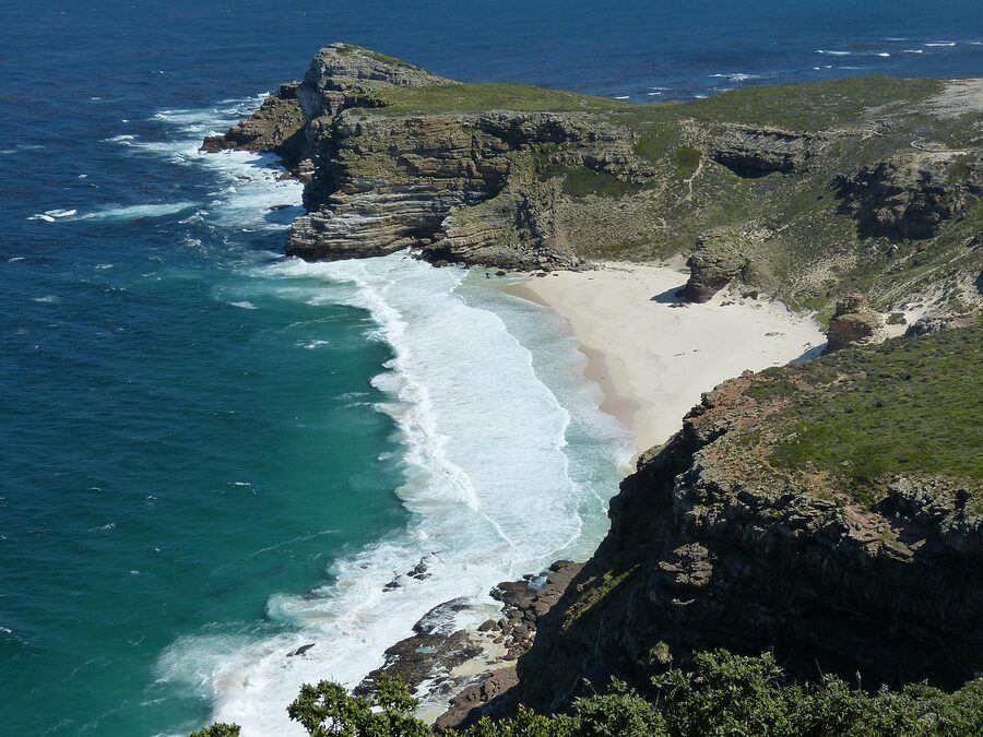 Cape Peninsula coast at Cape of Good Hope