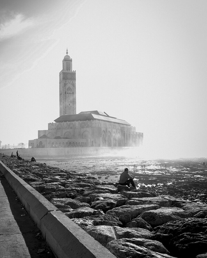 Hassan II Mosque Casablanca exterior