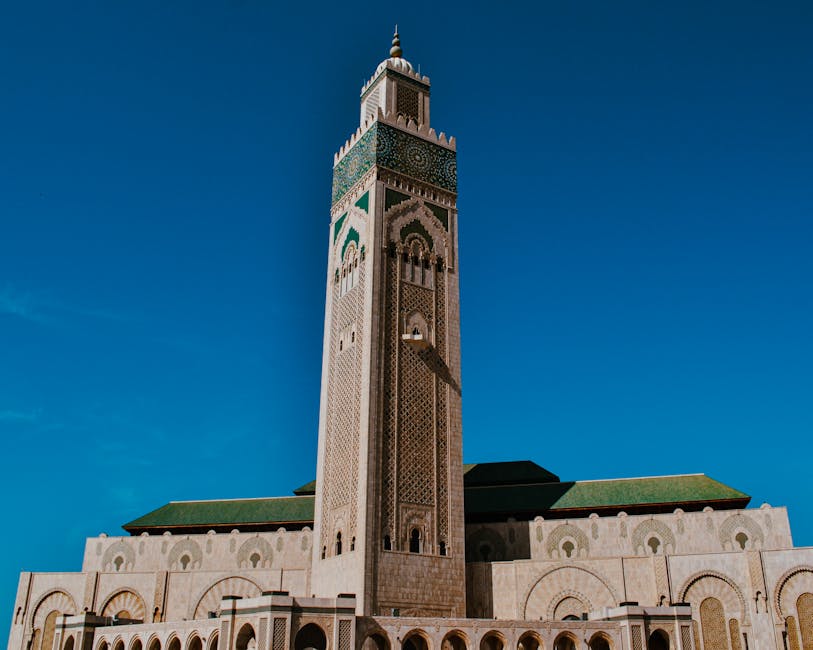 Hassan II Mosque intricate design