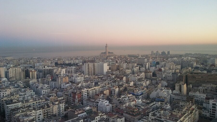 Sunrise Casablanca Hassan II Mosque