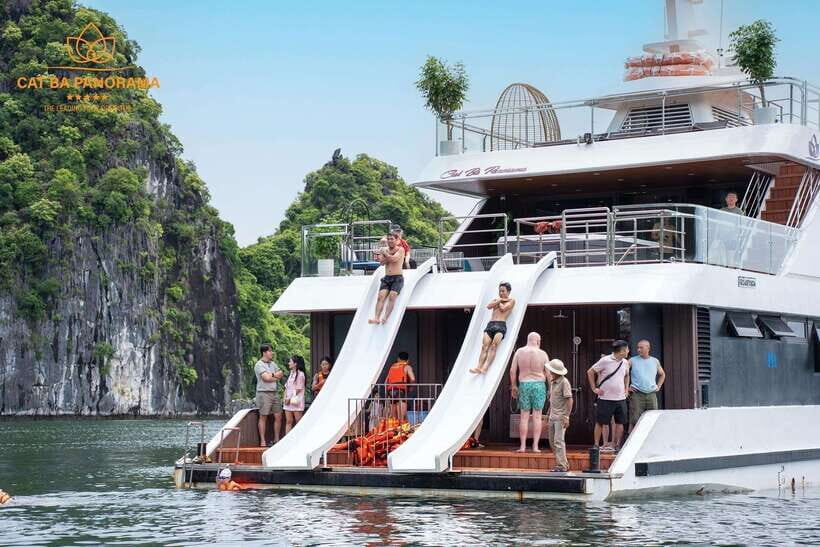Cat Ba Island: Lan Ha Bay Full-Day with Luxury Cruise - The Scenic Highlights