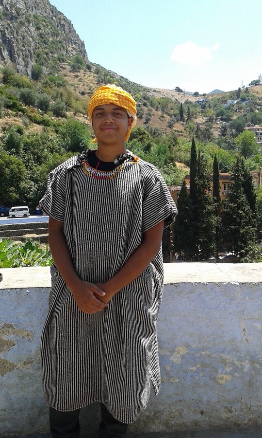 Chefchaouen Morocco wide view
