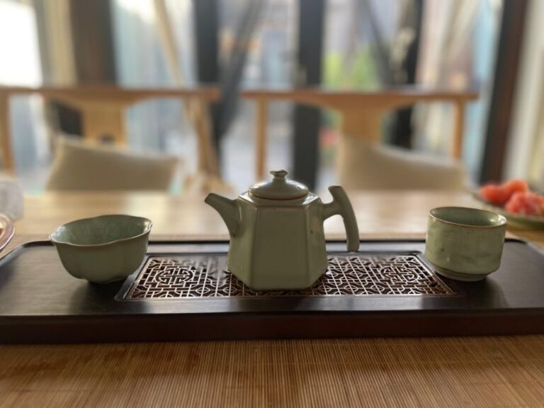 Chinese Tea ceremony in Beijing Hutong courtyard - The Cultural and Educational Value