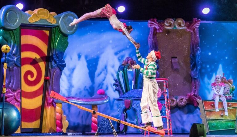 circus acrobatics performance show