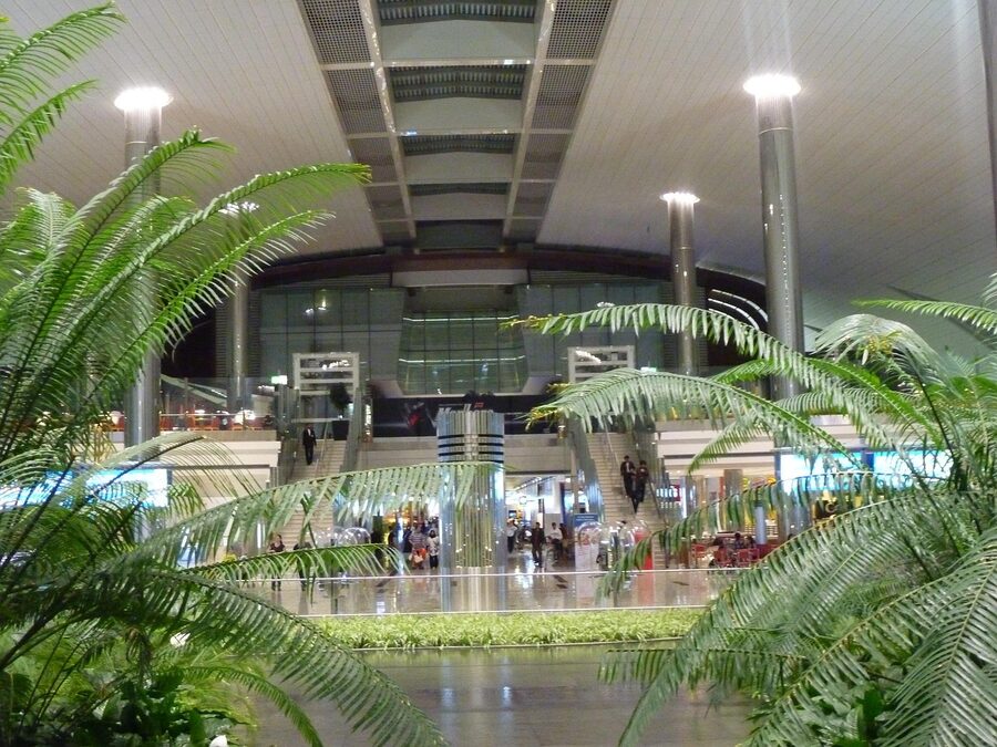 Dubai airport departure board