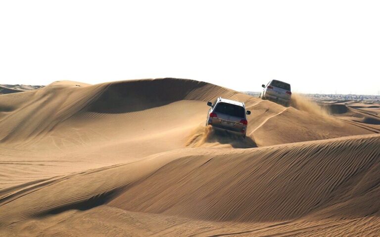 dubai desert sand dunes travel