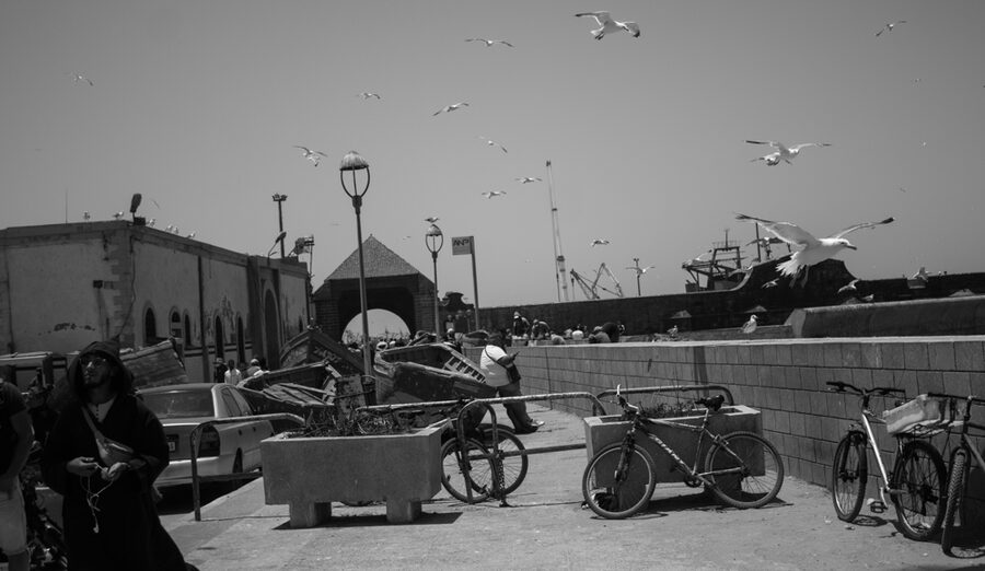 Essaouira walls between yesterday and today