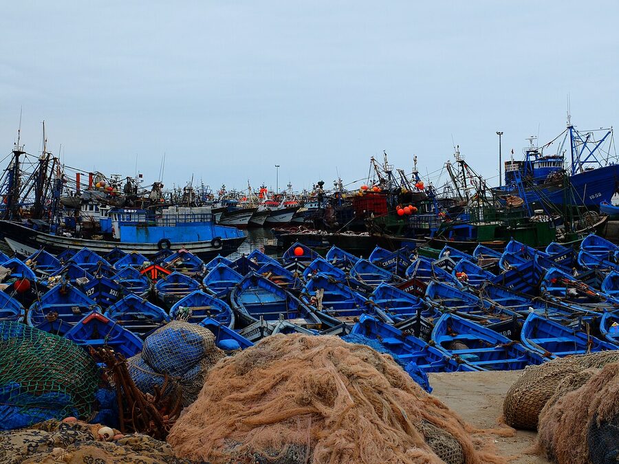 Essaouira fishing port