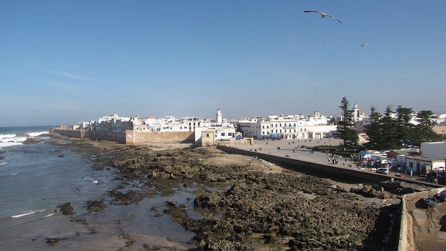 Medina of Essaouira street scene