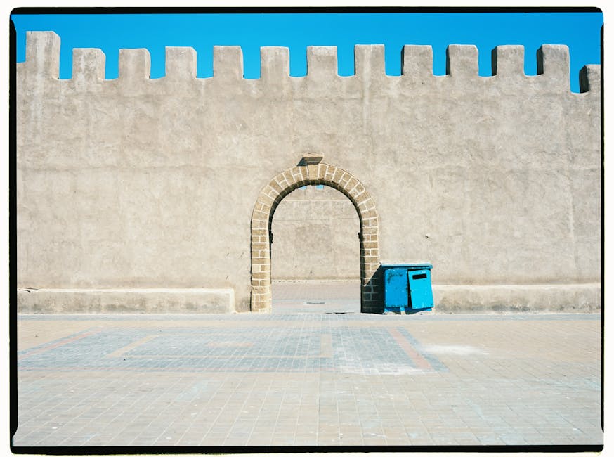 Essaouira stone archway
