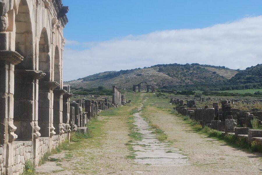 Volubilis ruins Morocco
