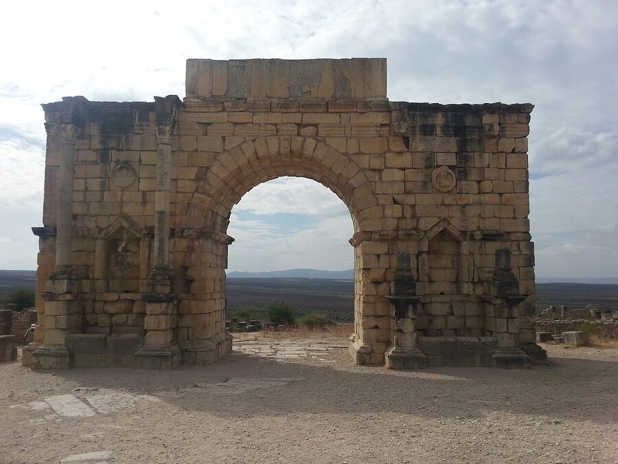 Volubilis triumphal arch