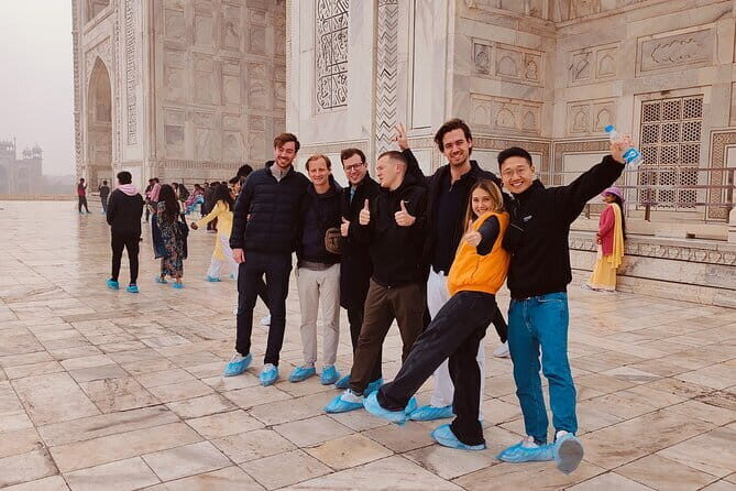 From Delhi Private Taj Mahal and Agra Day Trip by Gatimaan Train - First Stop: The Taj Mahal