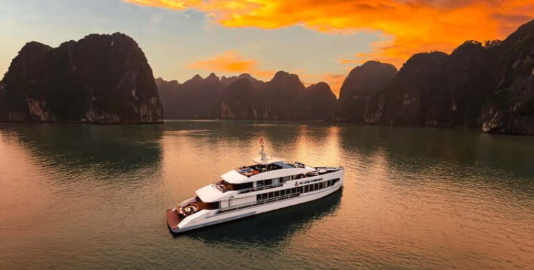 From Ha Long: Luxury Symphony Day Cruise with 2 Jacuzzi Pool - Detailed Itinerary and What to Expect