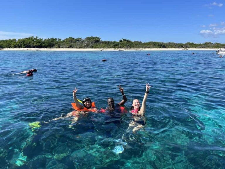 From Punta Cana: Small Group Catalina Island Snorkeling Tour - Snorkeling at "The Wall" and "The Aquarium"