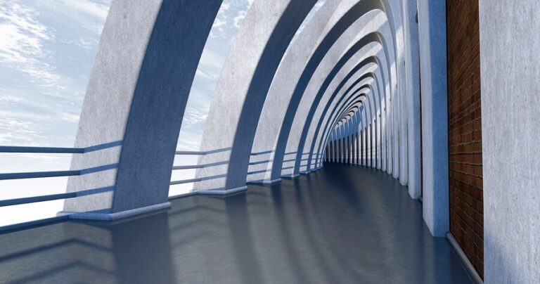futuristic building architecture