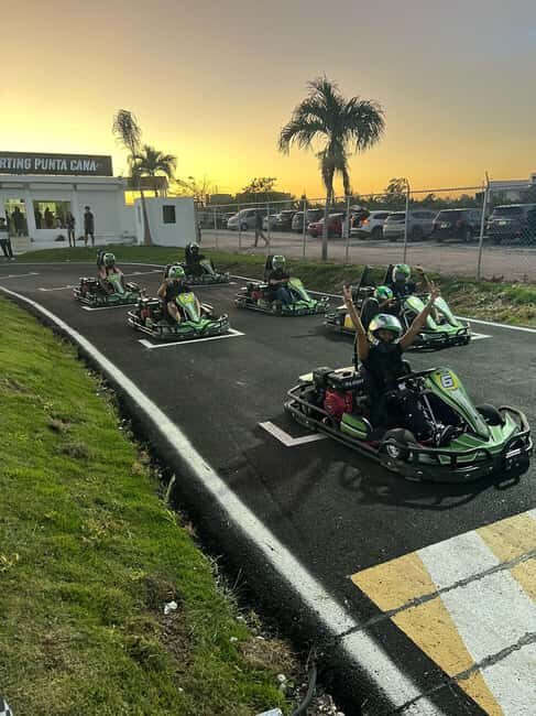 GO-KARTS: PUNTA CANA - The Scenic Setting and Atmosphere