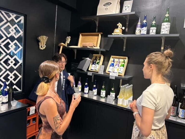 Historic Kanda Sake Tasting at Tokyos Oldest Shop (1596) - The Value of This Tour