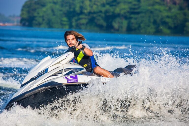 jet ski ocean water