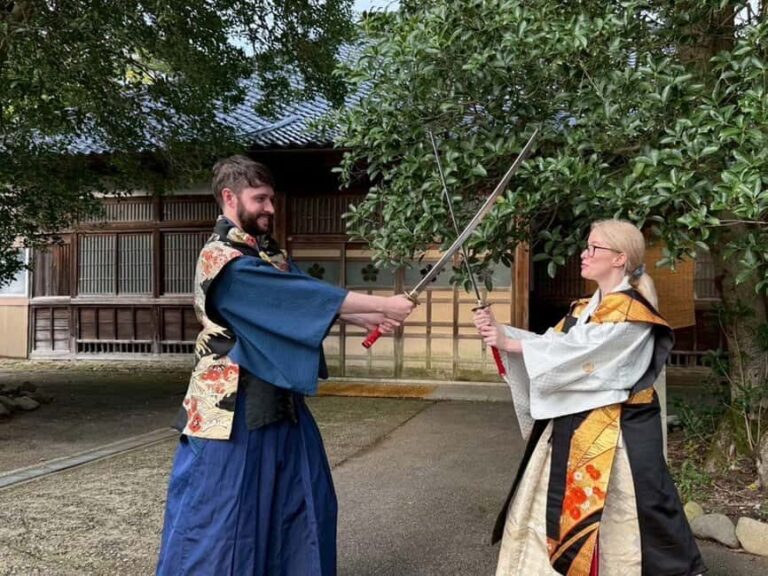 Kanazawa: Samurai Swordsmanship Lesson at a rented temple - The Setting: A Rented Temple
