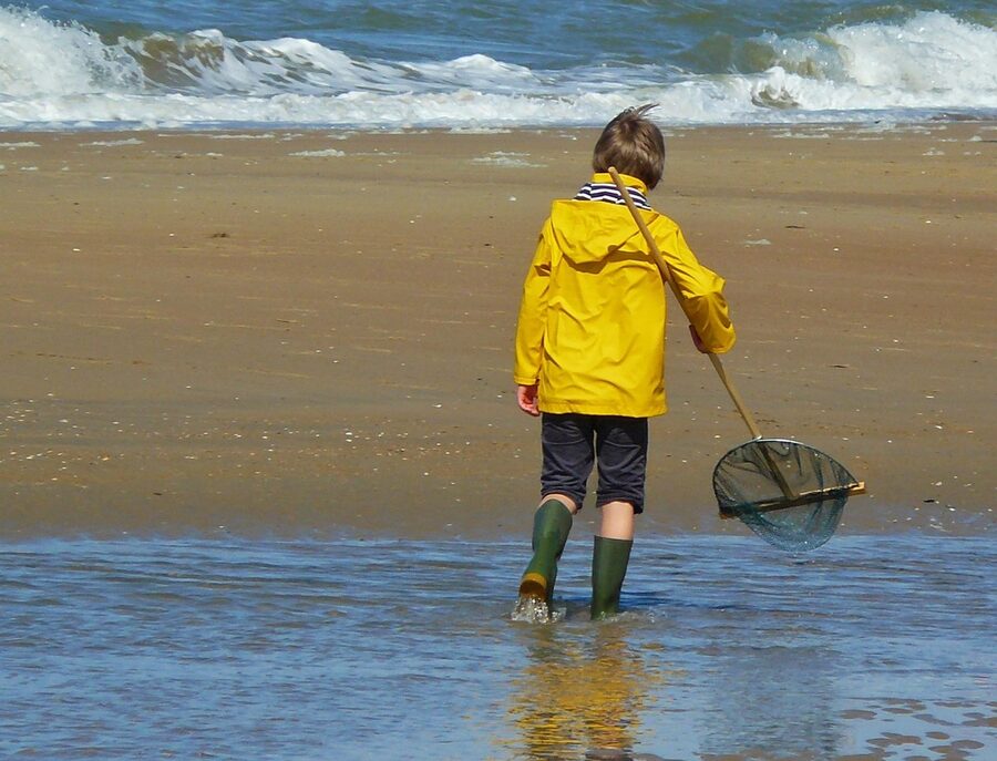 Life jacket for water safety during ocean activities