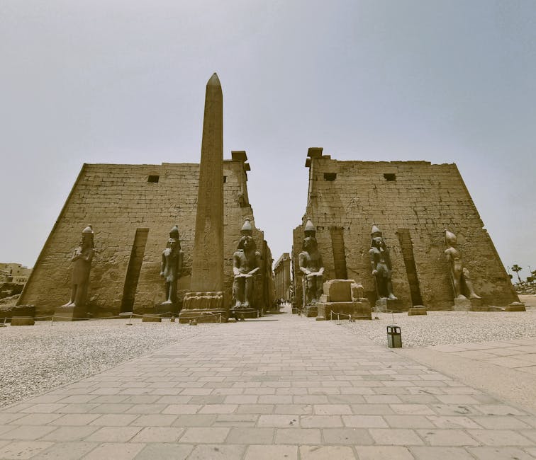 Luxor Temple obelisks