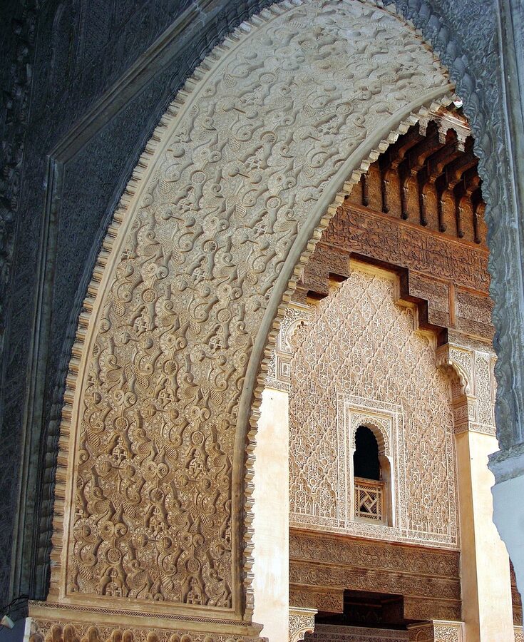 Moroccan arabesques and decoration
