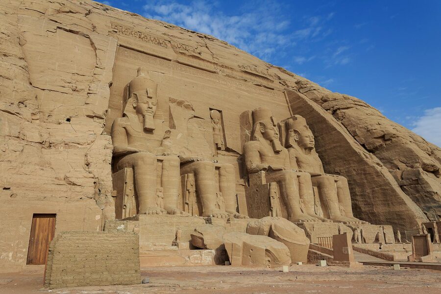 Abu Simbel Temples carved into rock