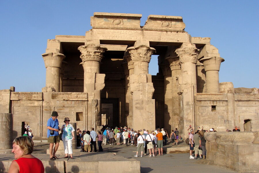 Double entrance of Kom Ombo Temple