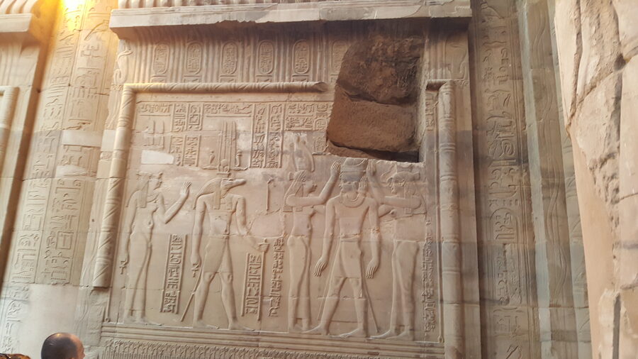 Temple of Kom Ombo columns