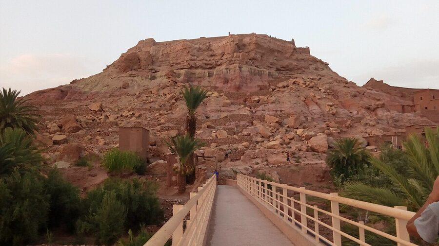 Ait Benhaddou region wide view