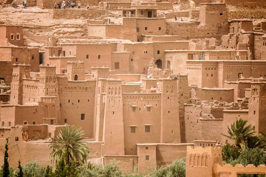 Ait Benhaddou clay architecture