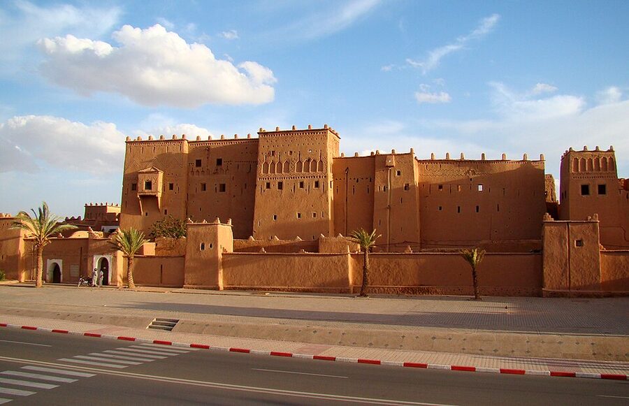 Kasbah Taourirt in Ouarzazate Morocco