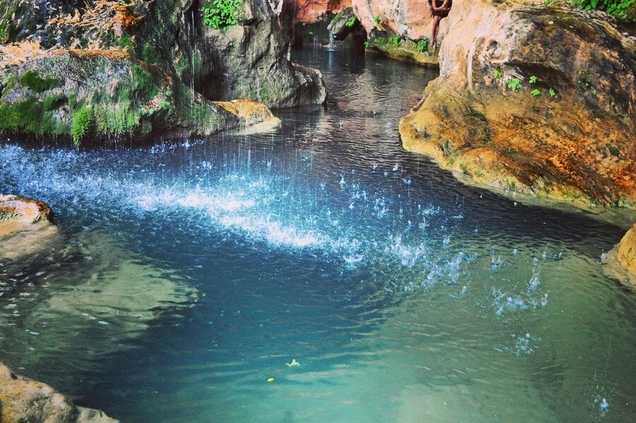 Cave and mountain Morocco