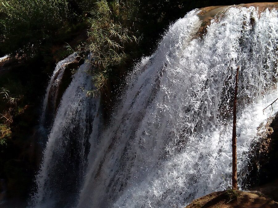 Ouzoud Waterfalls alternative view