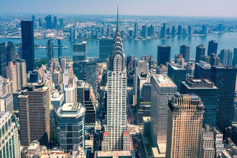 panoramic view city skyline