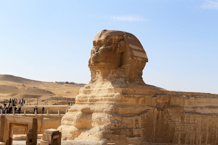 Great Sphinx of Giza sunny