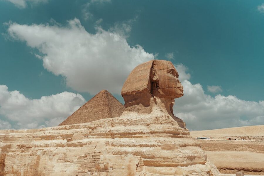 Great Sphinx Pyramid Egypt