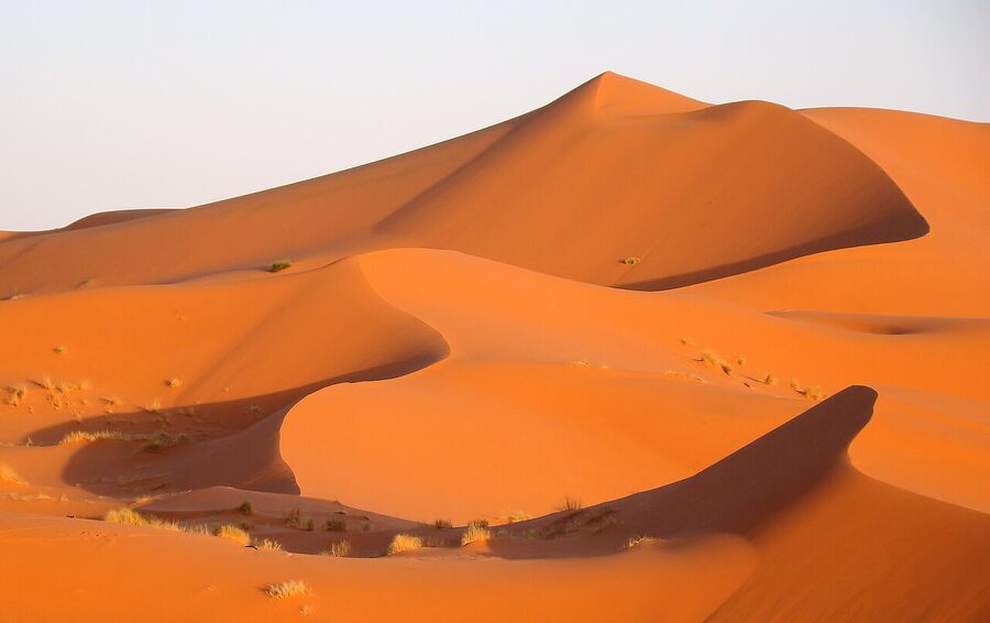 Merzouga dune landscape