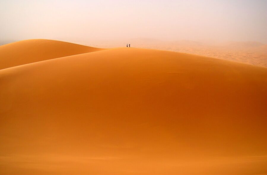 Merzouga large dune